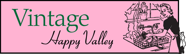 Vintage Happy Valley banner