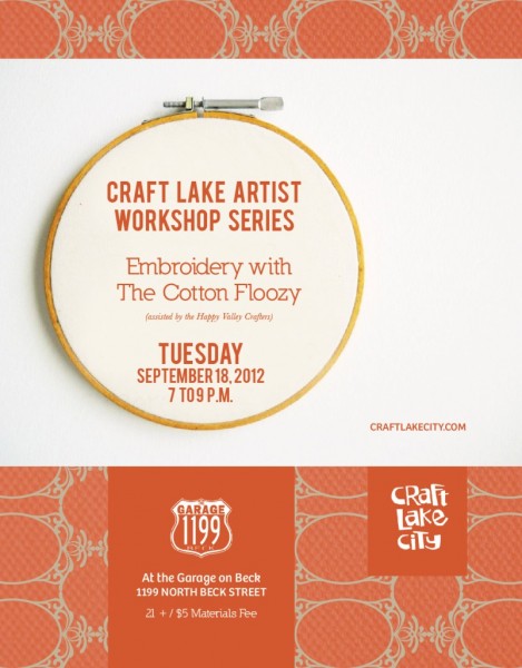 Craft Lake Artist Workshop Series